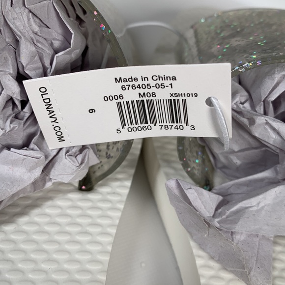 Girl’s glitter slides - Picture 6 of 7